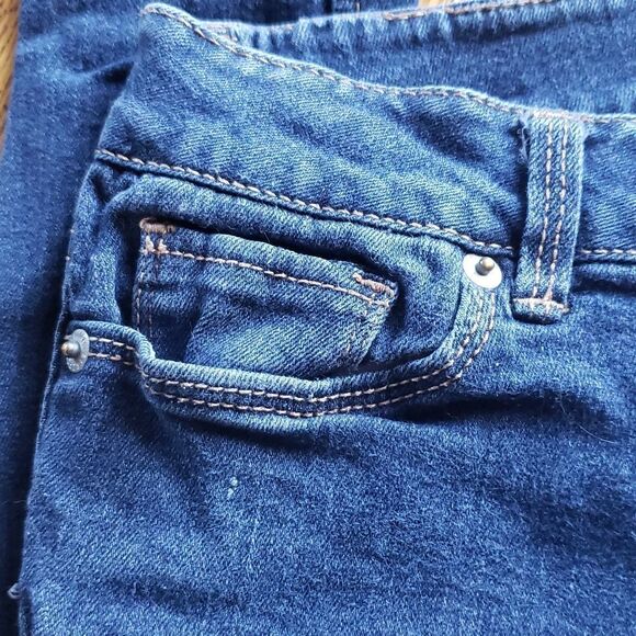 Aeropostale Girls “Lola” Slim Legging Jeans – Soft Stretch Dark Wash Denim Y2K - Picture 7 of 9